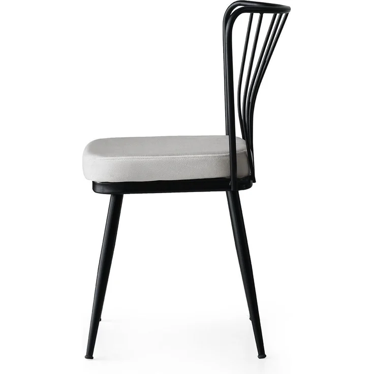 Skye Decor 'Yıldız - 940 V4' Stuhlset (4-teilig), Schwarz, 43 x 82 x 42 cm – Bild 3