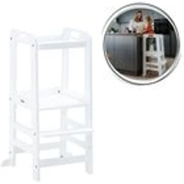 Hauck Learn N Explore / Lernturm / Montessori Lernturm White