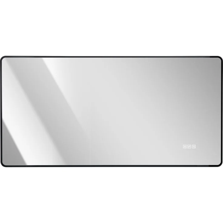 Badezimmerspiegel 3 x 120 x 60 cm, silberfarben, mit dimmbarem LED-Licht und Antibeschlag – Bild 5
