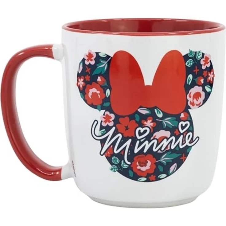 Tasse mit Minnie Mouse Motiv 380 ml aus Keramik 13oz – Bild 2