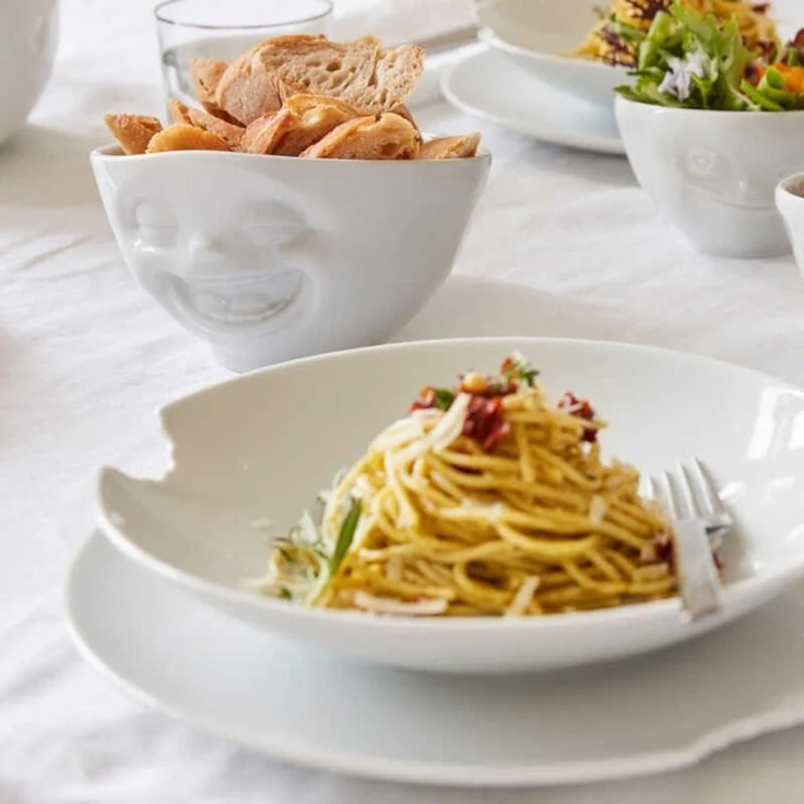 FIFTYEIGHT 2 Kuchenteller mit Biss Ø 20cm weiß – Bild 3