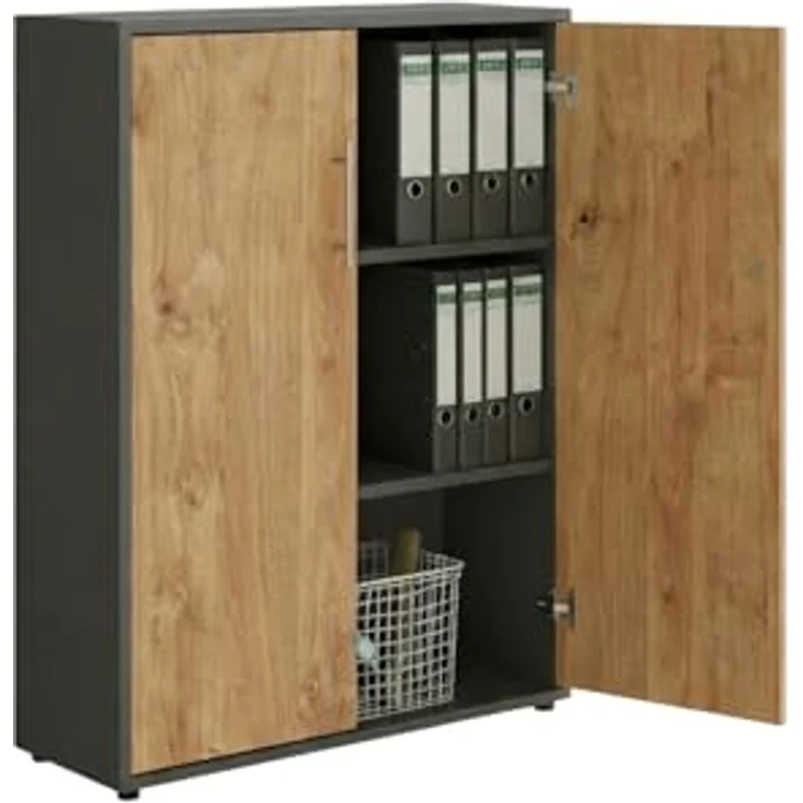 moebel-dich-auf Aktenschrank OFFICE EDITION (Set 4, abschließbar, Metallgriffen) Made in Germany – Bild 6