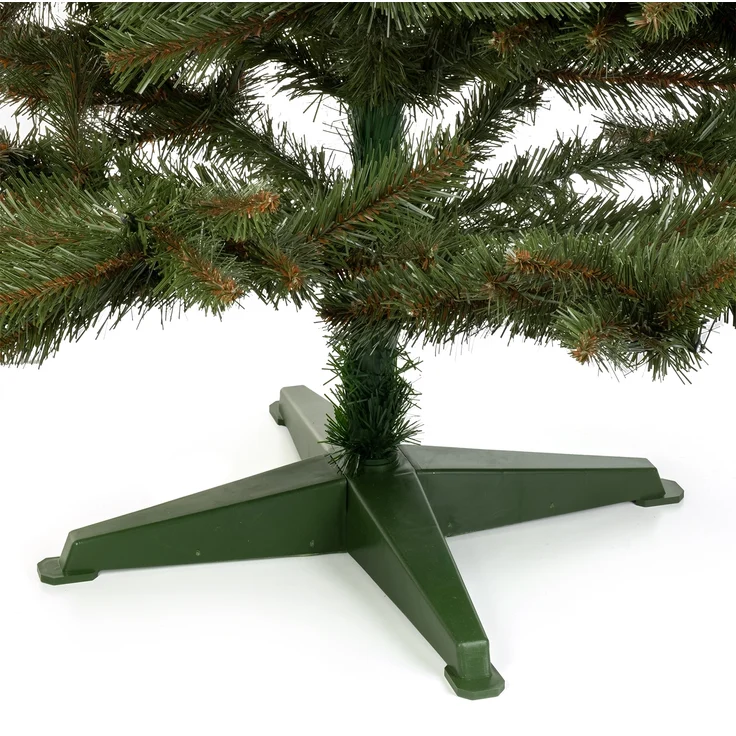 Moritz Weihnachtsbaum künstlich 180 cm Schnellaufbau Stecksystem Tannenbaum kaukasische Tanne Unecht naturgetreu mit Ständer – Bild 4