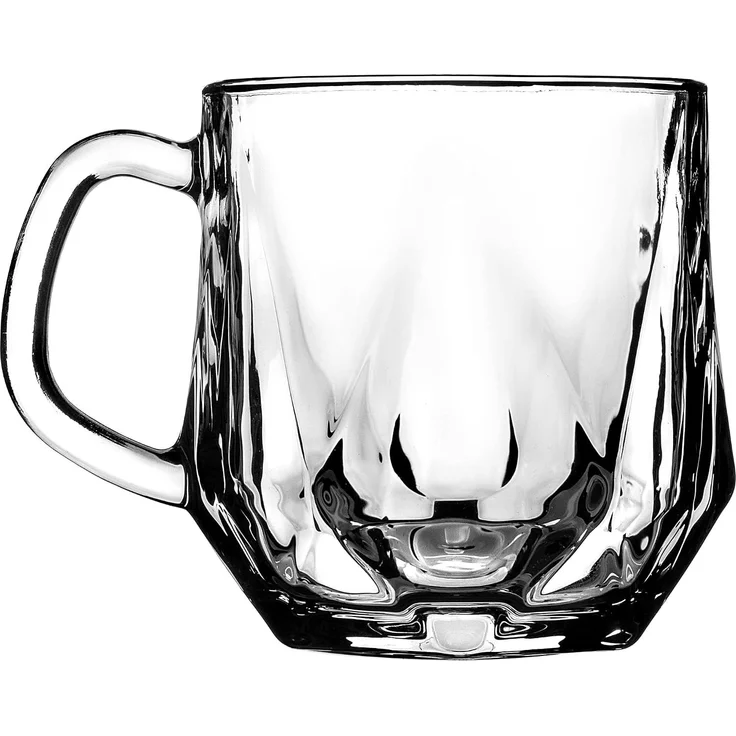 KADAX Kaffee Teegläser 300ml Getränkeglas mit Henkel Glas Set 6x – Bild 6