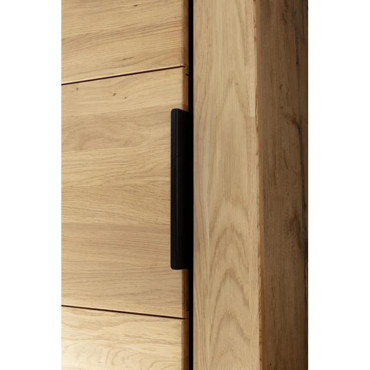Garderoben-Set >Greno< (3-teilig) Massivholzfront - Teilmassiv - 150x200,5x40 (BxHxT) – Bild 7