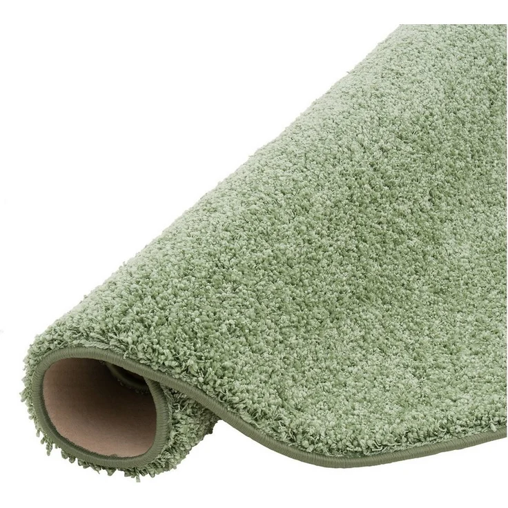 Snapstyle Hochflor-Teppich Luxus Hochflor Langflor Teppich Milano Rund, Rund, Höhe: 43 mm – Bild 3
