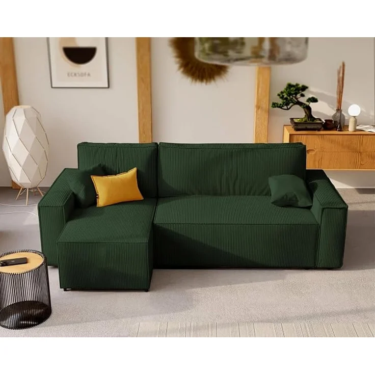 Komfortables Ecksofa mit Schlaf- und Stauraumfunktion – Bild 3