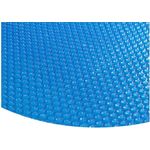 Zelsius Solarabdeckplane Zelsius Solarfolie, rund, Ø 5 m, blau, 400µ, Poolabdeckung, Folie