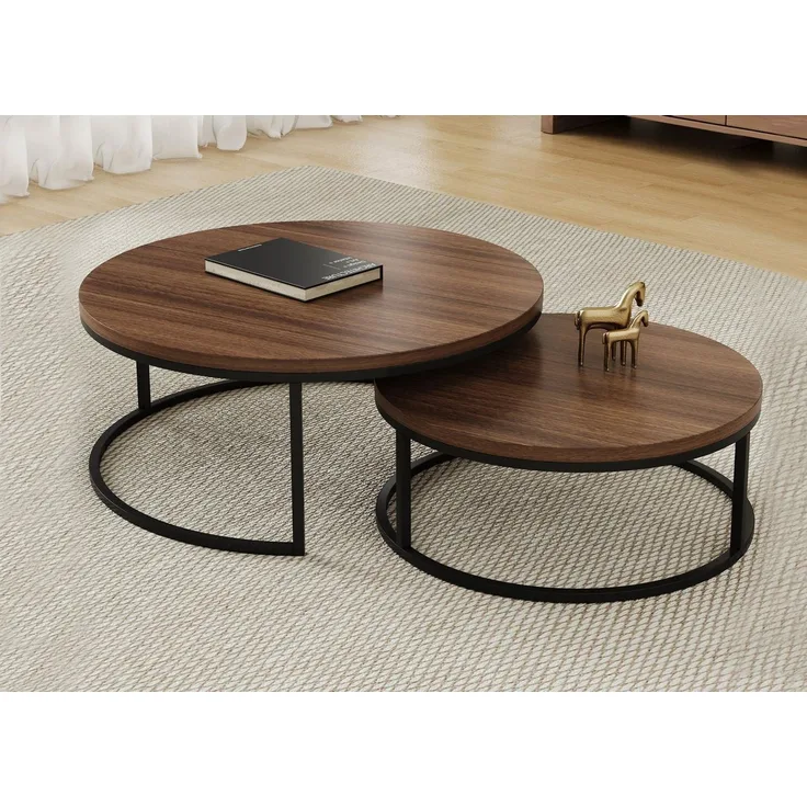 oleyluckidea Couchtisch 90°drehbar Kaffeetisch,2-in-1 Umklappbare wohnzimmertisch Sofatisch (1 Tisch), Breite des Couchtisches: 123 cm, Breite des Schreibtisches: 123 cm