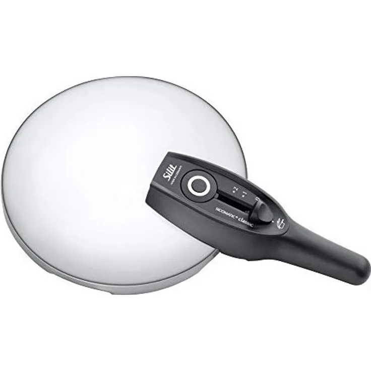 Silit Metalldeckel Sicomatic classic Deckel Energy Red Durchmesser 22cm Edelstahl