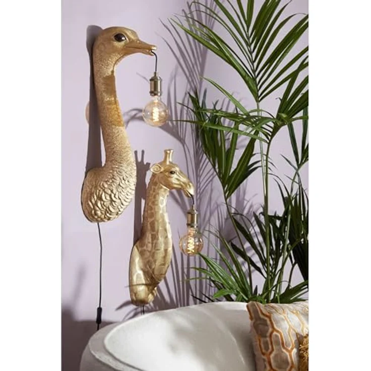 Light & Living Pendelleuchte Giraffe (E27), kreative Wandlampe mit Dschungel-Thema, 20,5 x 19 x 61 cm – Bild 4