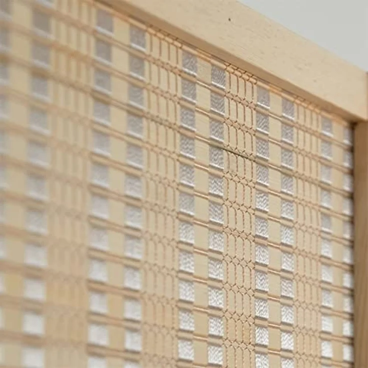 DESIGN DELIGHTS Paravent RAUMTEILER "BASTIA", Bambus, 170x120 cm, Natur Paravent – Bild 6