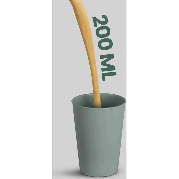 Becher Kunststoff - Mehrweg Grün 0,2L 8er-Pack – Bild 8