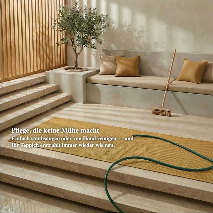 Jimri Outdoorteppich Key West, Rechteckig, Outdoor Teppich Balkonteppich Terassenteppich – Bild 3
