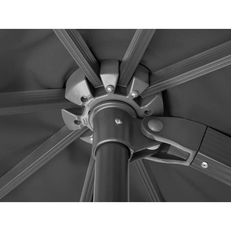 Schneider Schirme Ampelschirm, Rhodos Grande, anthrazit, 4x3 m – Bild 8