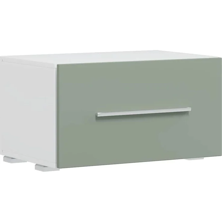 vidaXL 5-tlg. Wohnwand mit LED-Beleuchtung Olivgrün Holzwerkstoff 3324232 – Bild 9