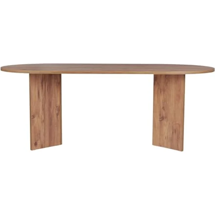 Elegant Atlantic Pine Dining Table, 200 x 90 x 75 cm | 100% Melamine Coated Particle Board, 25 mm Thick | Perfect for Modern Dining Spaces – Bild 7