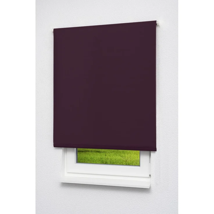 Lysel Outlet - Verdunklungsrollo Dunkellila (B x H) 60x190 cm – Bild 1