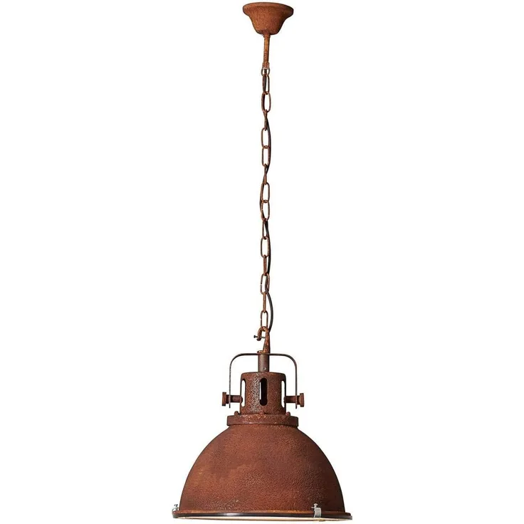 Brilliant Leuchten No. 23772-55 Pendelleuchte Jesper E27 1-flammig rostfarbend 38 cm
