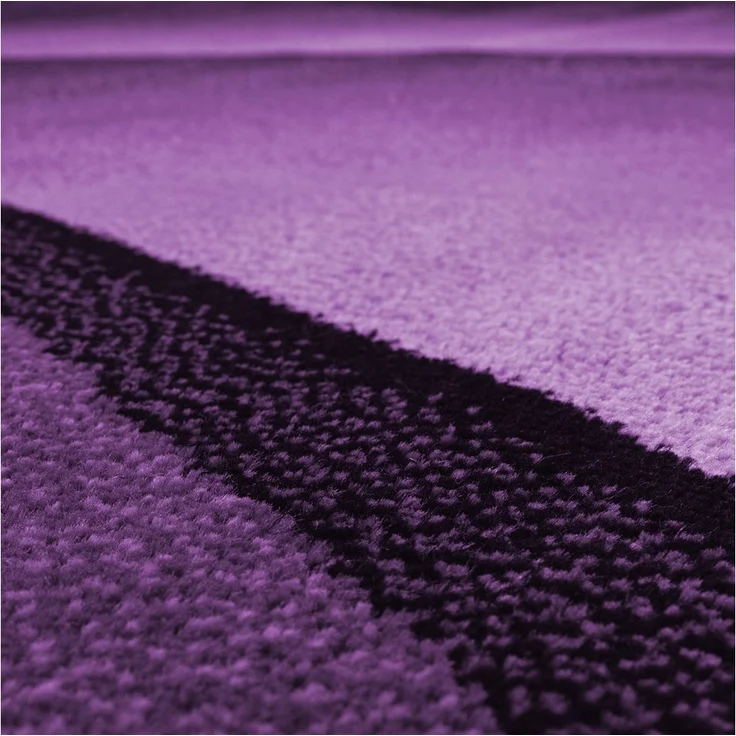 Carpettex Kurzflor-Bettumrandung Ombre Design, Höhe 6 mm, (Bett-Set, 3-tlg, Bettvorlage), Schlafzimmer Teppich Bettumrandung Läufer Set 3 teilig – Bild 3