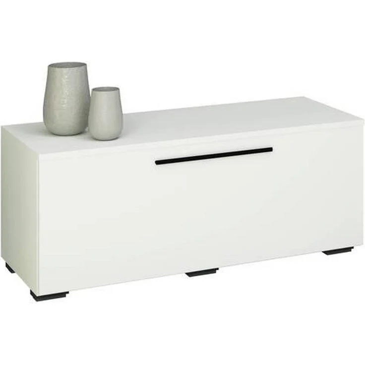 MID.YOU Lowboard, Weiß, Metall, 95x39x40 cm, stehend, in verschiedenen Holzdekoren erhältlich