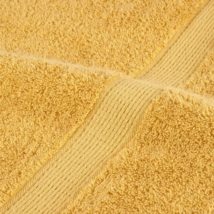 vidaXL Premium Gästetücher SOLUND 2 Stk. Gold 30x50 cm 600 g/m² 137278 – Bild 6