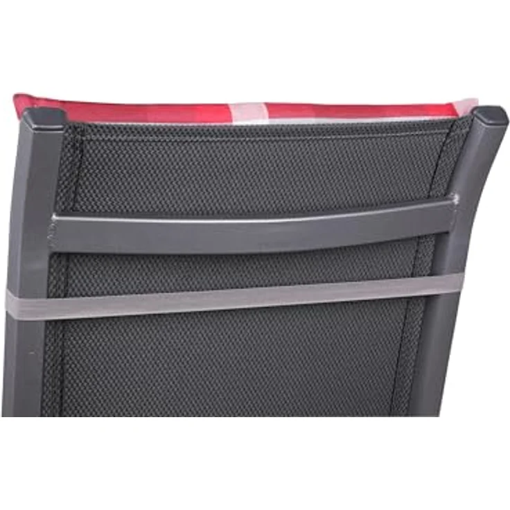 GO-DE Hochlehnerauflage, (Set, 2 St, Set mit 2 Hochlehnerauflagen), Maße ca.: 48 cm x 5 cm x 118 cm – Bild 4