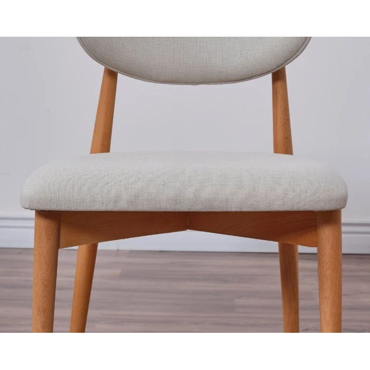 Skye Decor 'Bohem - Oak, Beige' Stuhlset (2-teilig), Eiche / Beige, 44 x 81 x 50 cm – Bild 6