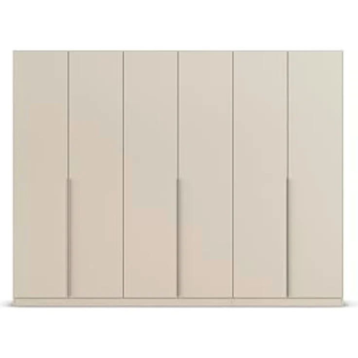 Rauch Möbel Alabama, Kleiderschrank für Schlafzimmer, Kinderzimmer, Wohnzimmer, Garderobe, Flur, 6-türig, mit Zubehör Basic, Farbe Beige, Breite 271 cm – Bild 9