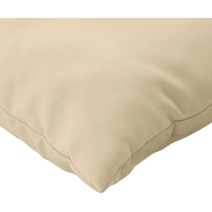vidaXL Sofakissen 4 Stk. Beige 60x60 cm Stoff 360406 – Bild 6