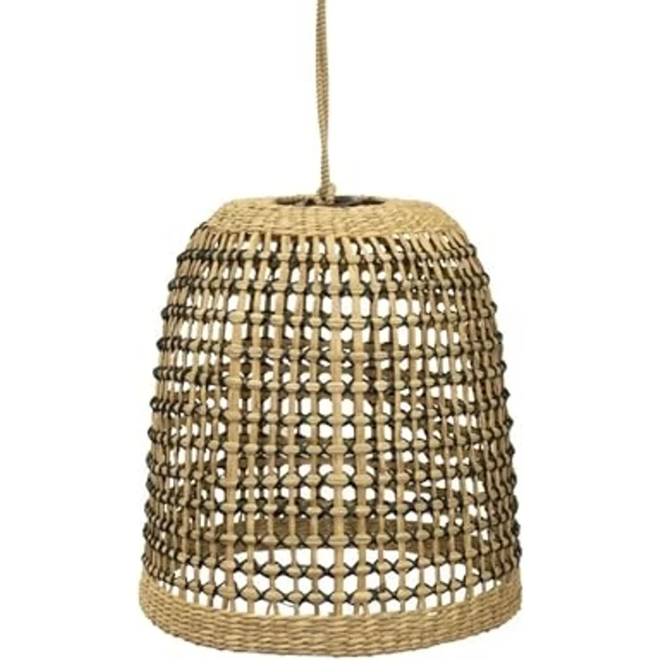 Licht-Erlebnisse Außen-Deckenleuchte RAASEN, LED fest integriert, Warmweiß, Outdoor wechselbares LED Modul Dimmer Fernbedienung Ø 33 cm IP54 Boho – Bild 4