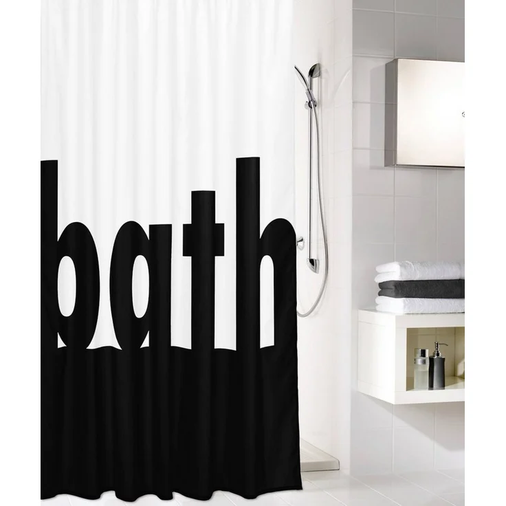 Kleine Wolke Duschvorhang Bath Breite 180 cm (1-tlg), Höhe 200 cm – Bild 1