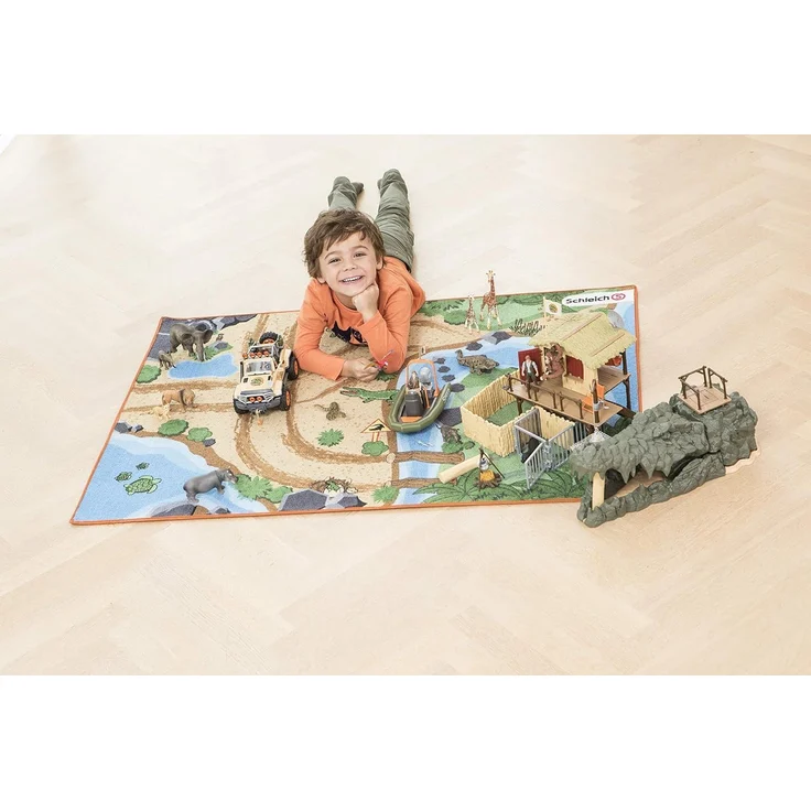 Schleich Spielteppich 'Wild Life' 92x133 cm – Bild 2