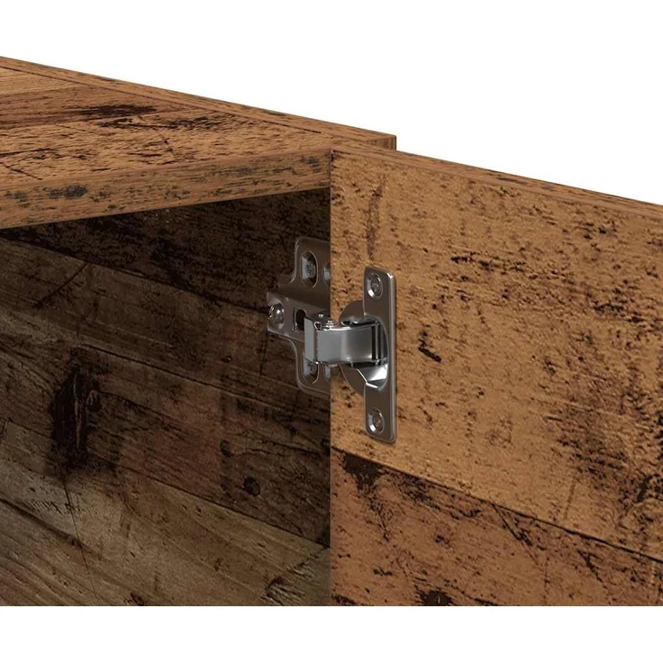 vidaXL Wandschrank Altholz-Optik 80x39x40 cm Holzwerkstoff 856028 – Bild 7