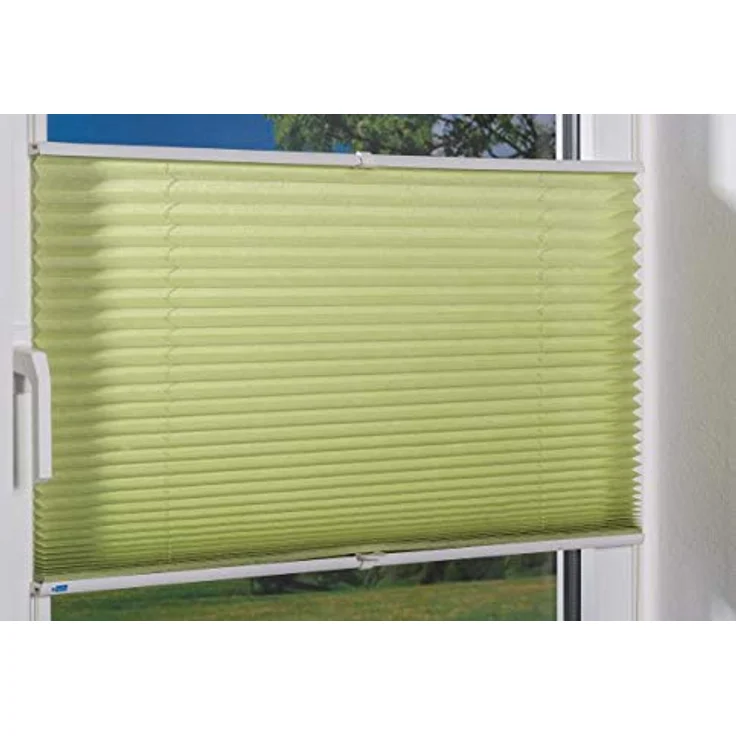 Khome 665634-29 Klemmfix-Plissee, Polyester, Grün – Bild 6