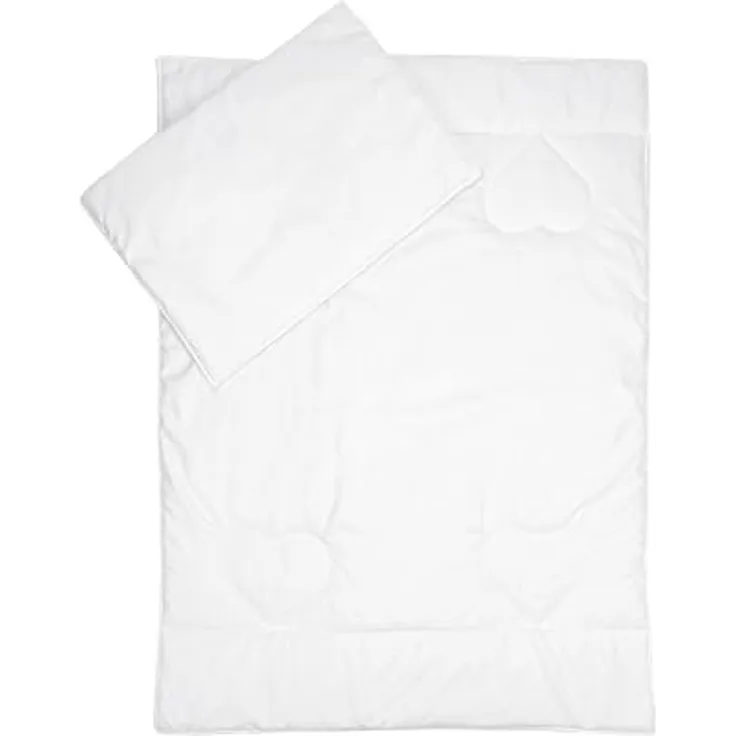 Baby-Bettwäsche-Set, gesteppt, 100 % Baumwolle, 150x120 cm, Füllung für Kinderbett