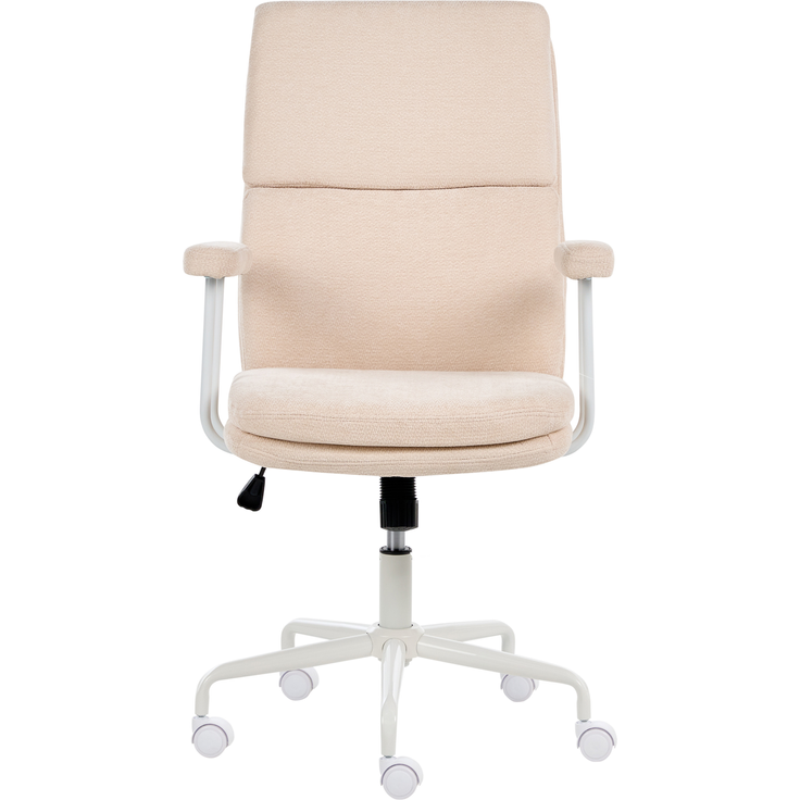 Bürostuhl VERO Stoff Hellbeige – Bild 5