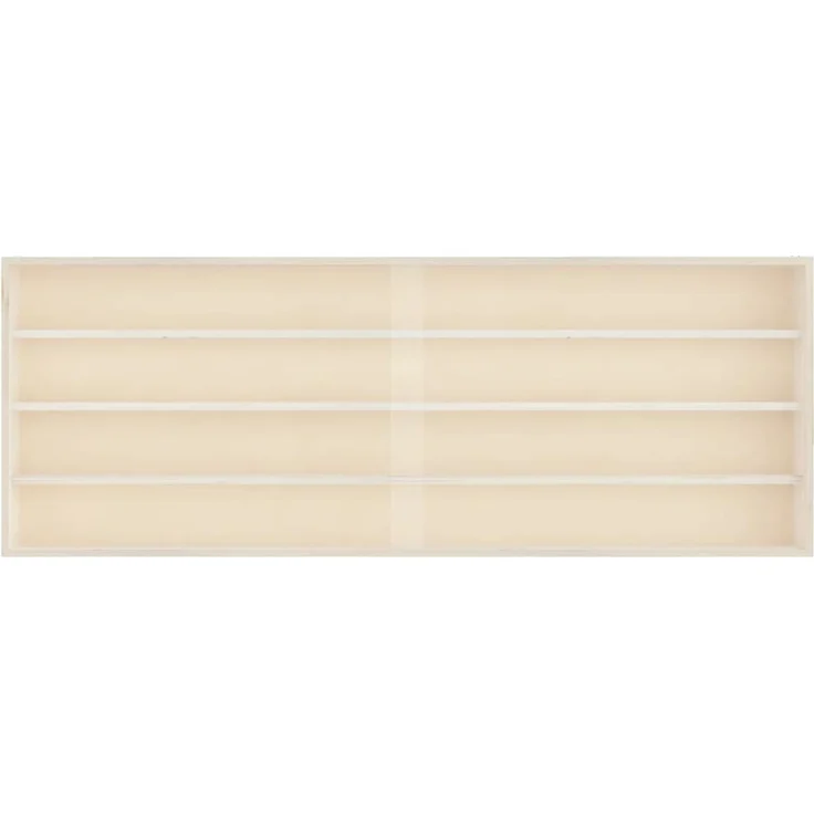 vidaXL Sammlervitrine aus Holz mit Türen 100x8,5x37 cm 4017388 – Bild 5