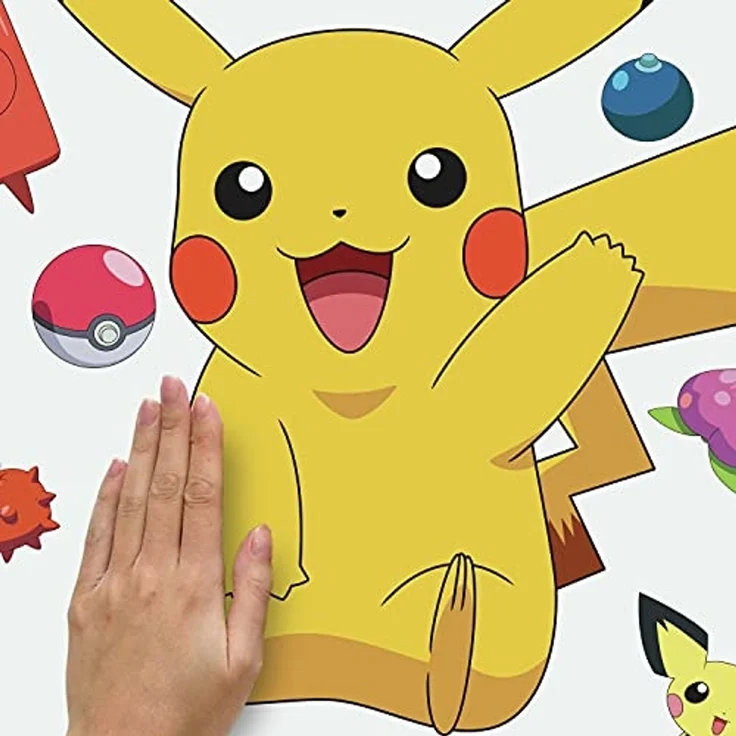Pokemon Pikachu Riesen-Wandsticker – Bild 6
