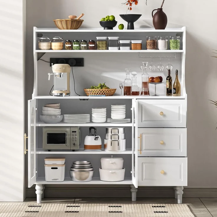 Kuchenschrank Buffetschrank Hochschrank Sideboard – Bild 3