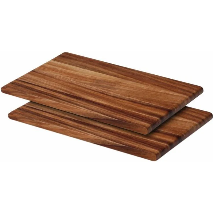 Continenta Schneidebrett, Akazienholz, Hartholz, (Set, 2-St) – Bild 2
