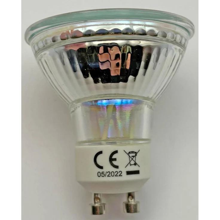 LED Strahler GU10 "H10 SMD" 15 SMD LEDs3000k, 50lm, 120°, 230V/0,8W, warmweiß – Bild 7