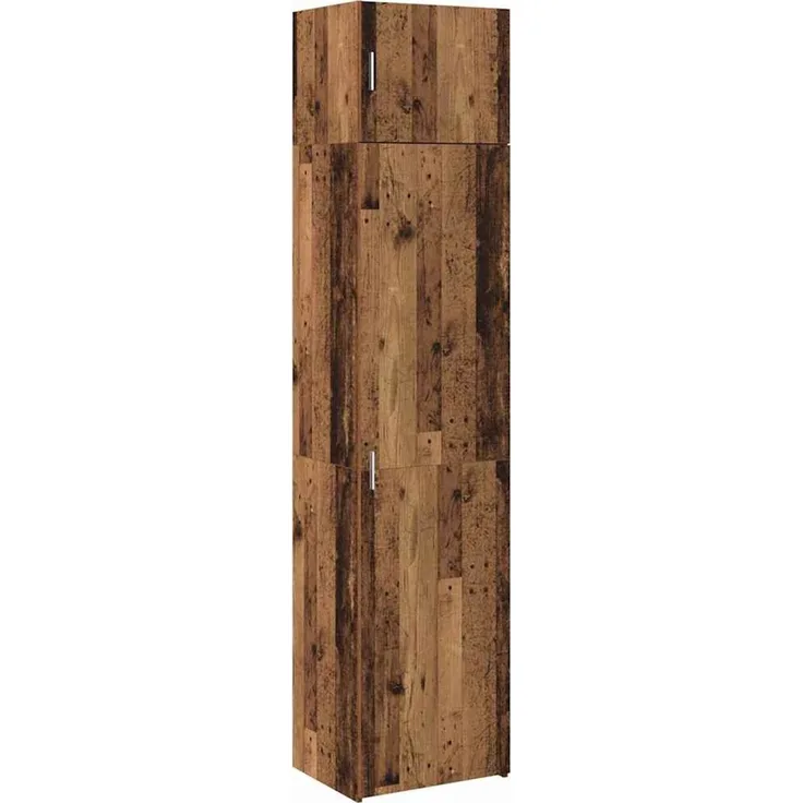 vidaXL Aufbewahrungsschrank Altholz 50 x 41 x 225 cm Holzwerkstoff 3394560