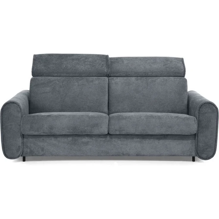 Beautysofa Schlafsofa Pavarti modernes Sofa mit italienischem Klappmechanismus und Matratze, mit Bettkasten, verstellbaren Kopfstützen und Schlaffunktion, in 3 Größen & 8 Farben – Bild 2