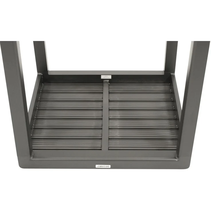 DEGAMO PARIS Bistrotisch, Aluminium, anthrazit, 70x70cm – Bild 2