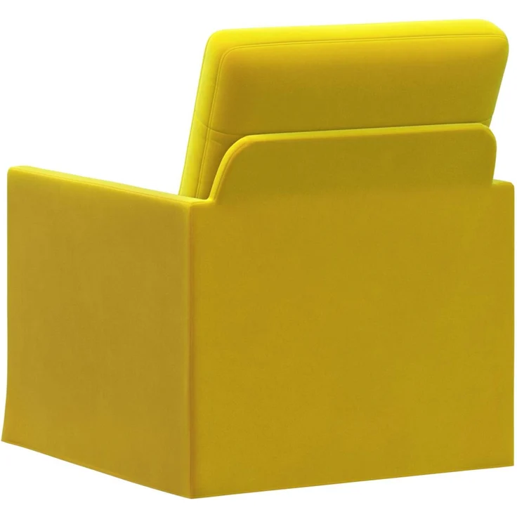 vidaXL Einzelsofa Gelb 70 x 81 x 82 cm Samt (V) 42041028 – Bild 4