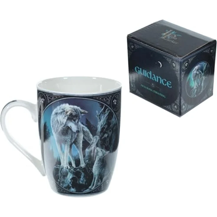 Puckator Tasse Lisa Parker - Wolf mit Welpe Kaffeebecher – Bild 7
