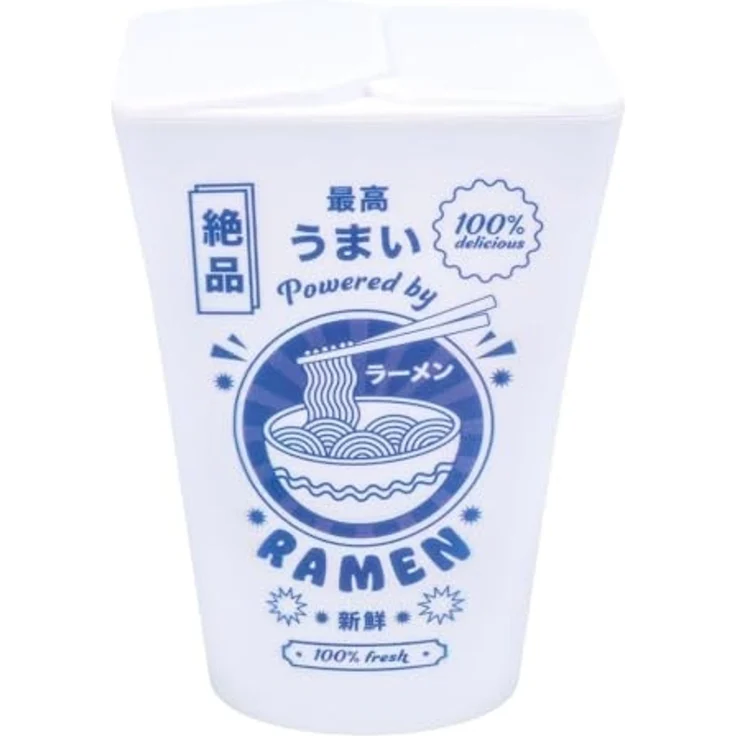Ramen Box Licht - Von japanischen Nudelschachteln inspiriertes batteriebetriebenes Licht, Geschenk für Soba-Liebhaber, ausgefallene Dekoration, Weiss/Opulenter Garten – Bild 1