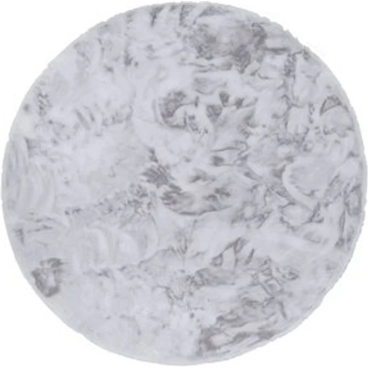 Pergamon Fellteppich Fellteppich Luxus Super Soft Plush Rund, Rund, Höhe: 25 mm – Bild 6