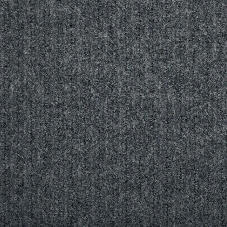vidaXL Teppichläufer Grau 80 x 500 cm Stoff 42011420 – Bild 7